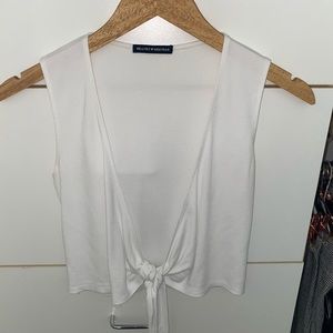 2 brandy Melville white tops